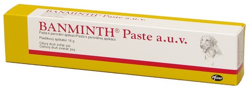 BANMINTH 21,61 mg/g perorální pasta 24 g