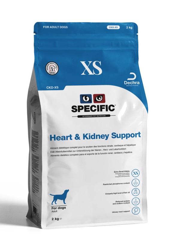 SPECIFIC CKD-XS Heart & Kidney Support XS kibbles 2 kg