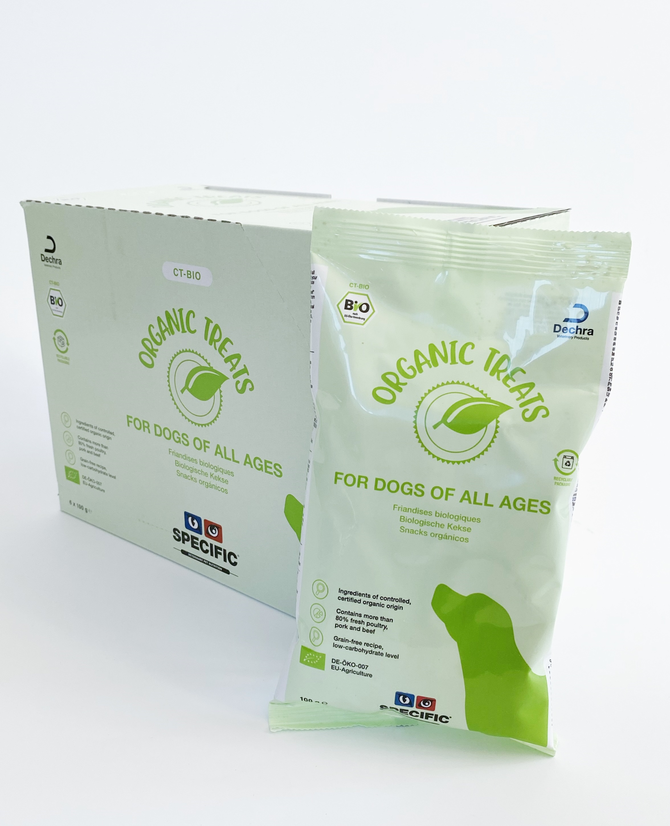 SPECIFIC CT-BIO Organic Treats for dogs - PAMLSKY 6*100 g