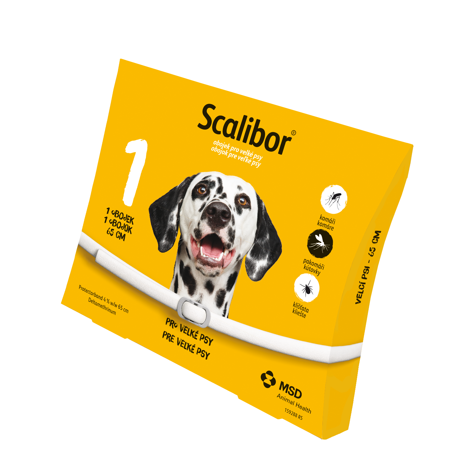 Scalibor Protectorband  1,0 g medikovaný obojek pro velké psy 1 x 65 cm