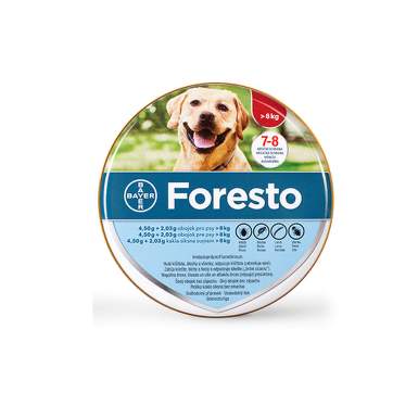 Foresto 4,50 g + 2,03 g obojek pro psy > 8 kg 1 ks