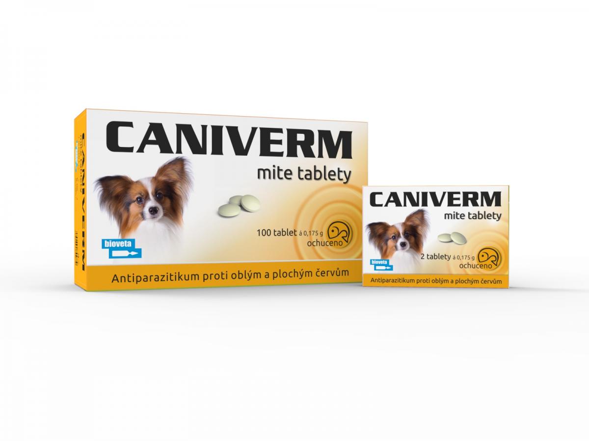 CANIVERM  mite tablety 6 x 0,175 g