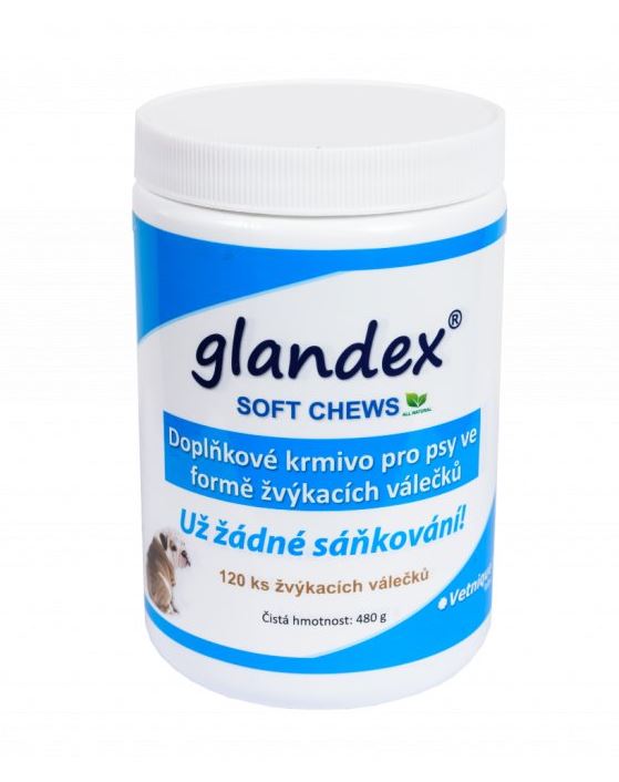 GLANDEX Soft Chews 120 ks 120 ks