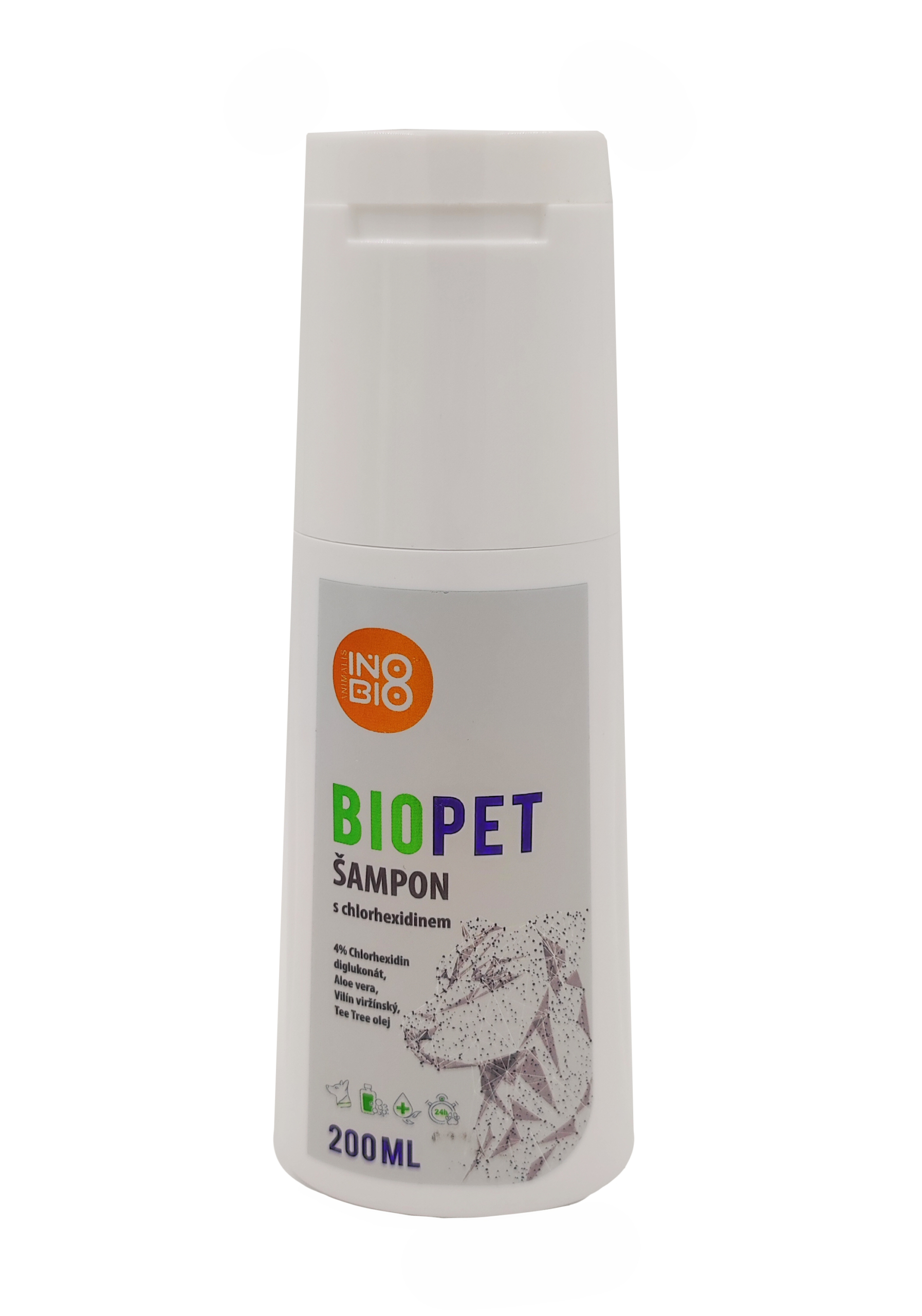 BioPet 4% Chlorhexidine šampon 200 ml